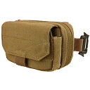 タクティカルポーチ ミリタリーポーチ サバイバルゲーム サバゲー アメリカ Condor Elite MA66-498 Digi Pouch Coyote Br...