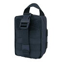 タクティカルポーチ ミリタリーポーチ サバイバルゲーム サバゲー アメリカ Condor Rip-Away EMT Lite Pouch (Navy Blue)...