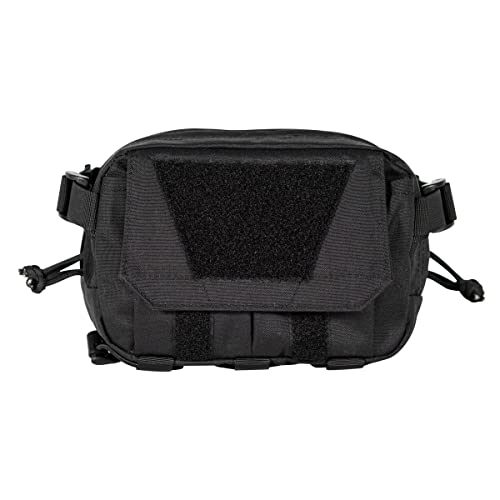 タクティカルポーチ ミリタリーポーチ サバイバルゲーム サバゲー アメリカ Black Gunpowder Tactical Molle Pouch, Belt Hanging Waist Bag Tactical EDC Utility Gadget Gear Pouch 4L (Blacタクティカルポーチ ミリタリーポーチ サバイバルゲーム サバゲー アメリカ