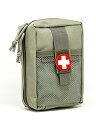 タクティカルポーチ ミリタリーポーチ サバイバルゲーム サバゲー アメリカ 3V Gear MOLLE Large Medic Pouch (Foliage G...