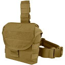 タクティカルポーチ ミリタリーポーチ サバイバルゲーム サバゲー アメリカ Condor Elite MA38-498 Drop Leg Dump Pouch ...