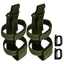 タクティカルポーチ ミリタリーポーチ サバイバルゲーム サバゲー アメリカ IronSeals 2 Pack Large Adjustable Tactical...