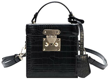 QZUnique ハンドバッグ カバン ユニーク かわいい 【送料無料】QZUnique Women's Square Box Handbag PU Cube Crossbody Shoulder Bag Wedding Clutch Bag PurseQZUnique ハンドバッグ カバン ユニーク かわいい