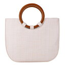 QZUnique ハンドバッグ カバン ユニーク かわいい QZUnique Womens Summer Beach Straw Handbag Casual Satchel Straw Bag Top Handle Tote Shoulder HandbagQZUnique ハンドバッグ カバン ユニーク かわいい