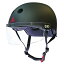 ヘルメット スケボー スケートボード 海外モデル 直輸入 Triple Eight The Certified Sweatsaver Helmet with Visor for Roller Derby, Skateboarding and BMX, X-Small/Smallヘルメット スケボー スケートボード 海外モデル 直輸入