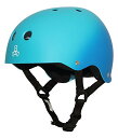 ヘルメット スケボー スケートボード 海外モデル 直輸入 Triple Eight Sweatsaver Liner Skateboarding Helmet, Blue Fade Rubber, Mediumヘルメット スケボー スケートボード 海外モデル 直輸入