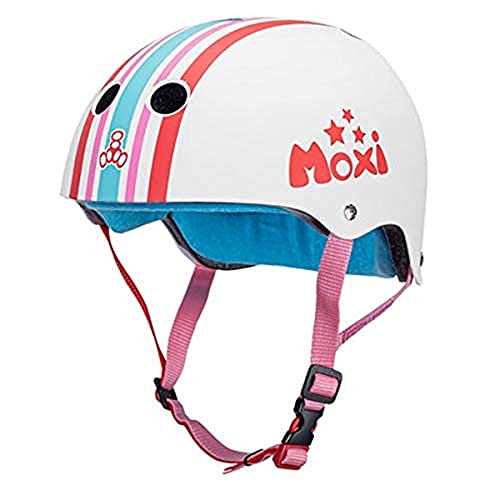 إå ܡ ȥܡ ǥ ľ͢ Triple Eight The Certified Sweatsaver Helmet for Skateboarding, BMX, and Roller Skating, Moxi Stripey, X-Small/Smallإå ܡ ȥܡ ǥ ľ͢