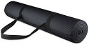 ヨガマット フィットネス Signature Fitness All-Purpose 1/4-Inch High Density Anti-Tear Exerc...