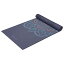 ヨガマット フィットネス Gaiam Yoga Mat Premium Print Reversible Extra Thick Non Slip Exercise & Fitness Mat for All Types of Yoga, Pilates & Floor Workouts, Purple Illusion, 6mmヨガマット フィットネス