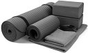 ヨガマット フィットネス BalanceFrom GoYoga unisex-adult 7-Piece Set - Include Yoga Mat with...