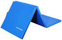 ヨガマット フィットネス Signature Fitness Three Fold Folding Exercise Mat with Carrying Han...