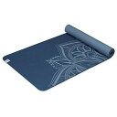 ヨガマット フィットネス Gaiam Yoga Mat, Performance TPE, Printed, Indigoヨガマット フィットネス