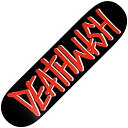 デッキ スケボー スケートボード 海外モデル 直輸入 Deathwish Skateboards Deathspray Deck BLK/RED 8.0