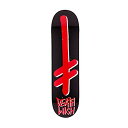 デッキ スケボー スケートボード 海外モデル 直輸入 Deathwish Gang Logo 8.0 Black/Red Skateboard Deckデッキ ...