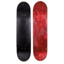 デッキ スケボー スケートボード 海外モデル 直輸入 Cal 7 Blank Maple Skateboard Decks| Two Pack (Black, ...