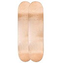 デッキ スケボー スケートボード 海外モデル 直輸入 Cal 7 Blank Maple Skateboard Decks| Two Pack (Natural...