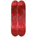 デッキ スケボー スケートボード 海外モデル 直輸入 Cal 7 Blank Maple Skateboard Decks| Two Pack (Red, 7....