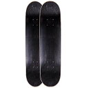 デッキ スケボー スケートボード 海外モデル 直輸入 Cal 7 Blank Maple Skateboard Decks| Two Pack (Black, ...