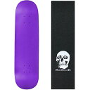 デッキ スケボー スケートボード 海外モデル 直輸入 Moose Blank Skateboard Deck - NEON Purple - 8.25