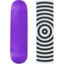 デッキ スケボー スケートボード 海外モデル 直輸入 Moose Skateboard Deck Blank Neon Purple 8.0