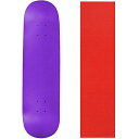 デッキ スケボー スケートボード 海外モデル 直輸入 Moose Skateboard Deck Blank Neon Purple 7.75