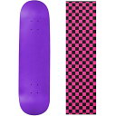 デッキ スケボー スケートボード 海外モデル 直輸入 Moose Skateboard Deck Blank Neon Purple 7.75