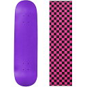 デッキ スケボー スケートボード 海外モデル 直輸入 Moose Skateboard Deck Blank Neon Purple 8.0