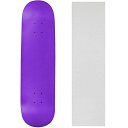 デッキ スケボー スケートボード 海外モデル 直輸入 Moose Blank Skateboard Deck - NEON Purple - 8.25