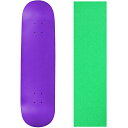 デッキ スケボー スケートボード 海外モデル 直輸入 Moose Skateboard Deck Blank Neon Purple 8.0