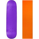 デッキ スケボー スケートボード 海外モデル 直輸入 Moose Skateboard Deck Blank Neon Purple 8.0