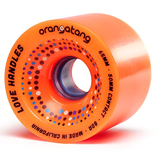   ܡ ȥܡ ǥ Orangatang Love Handles 65 mm 80a Cruising Longboard Skateboard Wheels (Orange, Set of 4)  ܡ ȥܡ ǥ