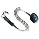 サーフィン リーシュコード マリンスポーツ LINGVUM Coiled SUP Leash Premium Stand Up Paddle Board Leg...