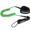 サーフィン リーシュコード マリンスポーツ AQUARM SUP Leash 8/10 feet Coiled Premium Stand Up Paddle ...