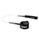 サーフィン リーシュコード マリンスポーツ FCS Comp Surfboard Leash - White/Black - 5'サーフィン リーシュコード マ...
