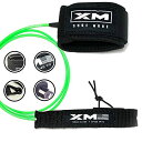 サーフィン リーシュコード マリンスポーツ XM SURF MORE Premium Surfboard Leash, 5ft, Made in USA, Co...