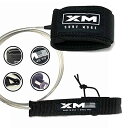 サーフィン リーシュコード マリンスポーツ XM SURF MORE Premium Surfboard Leash, 5.5ft, Made in USA, ...