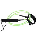 サーフィン リーシュコード マリンスポーツ VGEBY Surfboard Leash Leg Rope, 6 FT Lightweight Surfboard Surf Leash with Hook and Loop (Transparent Green) Leash for Surfboard Leash for Surfboard Leash for Surfboardサーフィン リーシュコード マリンスポーツ