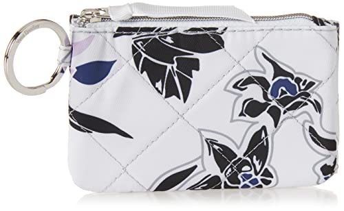 ヴェラブラッドリー ヴェラブラッドリー パスケース IDケース 定期入れ ベラブラッドリー Vera Bradley Women's Performance Twill Deluxe Zip ID Case Wallet With RFID Protection, Twilight Garden, One Sizeヴェラブラッドリー パスケース IDケース 定期入れ ベラブラッドリー