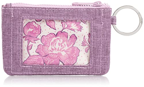 ֥åɥ꡼ ѥ ID  ٥֥åɥ꡼ Vera Bradley Women's Recycled Lighten Up Reactive Zip ID Case Wallet, Pale Orchid Heather, One Size֥åɥ꡼ ѥ ID  ٥֥åɥ꡼