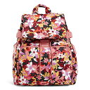 ヴェラブラッドリー ベラブラッドリー アメリカ フロリダ州マイアミ 日本未発売 Vera Bradley Women's Cotton Utility Backpack, Rosa Floral - Recycled Cotton, One Sizeヴェラブラッドリー ベラブラッドリー アメリカ フロリダ州マイアミ 日本未発売