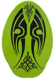 サーフィン スキムボード マリンスポーツ Sunspecs Rubber Top Wooden Skimboard with Slip Free Grip (No Wax Needed!) (Green, 30 Inch)サーフィン スキムボード マリンスポーツ