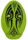 サーフィン スキムボード マリンスポーツ Rubber Top Wooden Skimboard with Slip Free Grip (No Wax Needed!) (Green, 36 Inch)サーフィン スキムボード マリンスポーツ