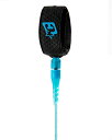 サーフィン リーシュコード マリンスポーツ Creatures of Leisure Reliance Comp 6 Shortboard Leash Cyan...