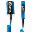 サーフィン リーシュコード マリンスポーツ VAMO Premium Coil SUP Leash, 10' and 9' Coiled Paddleboard...
