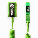 サーフィン リーシュコード マリンスポーツ VAMO Premium Coil SUP Leash, 10' and 9' Coiled Paddleboard...
