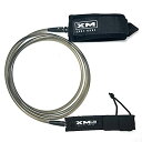 サーフィン リーシュコード マリンスポーツ XM SURF MORE Knee/Calf Surfboard Leash 9ft., COMP Cord Thi...