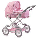 ジェーシートイズ 赤ちゃん おままごと ベビー人形 JC Toys | Berenguer Boutique | Deluxe Foldable Baby Doll Stroller with Canopy | Removable Carry Basket | Pink | Ages 3+ジェーシートイズ 赤ちゃん おままごと ベビー人形