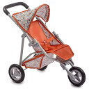 ジェーシートイズ 赤ちゃん おままごと ベビー人形 JC Toys | Berenguer Boutique | Nature Jogger | Red | A...