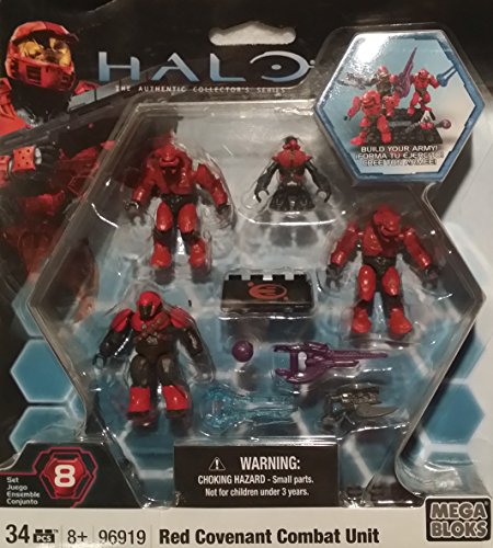 メガブロック メガコンストラックス ヘイロー 組み立て 知育玩具 Halo Wars Mega Bloks Exclusive Set #96919 Red Covenant Combat Unitメガブロック メガコンストラックス ヘイロー 組み立て 知育玩具