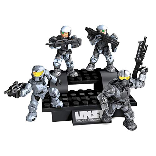 メガブロック メガコンストラックス ヘイロー 組み立て 知育玩具 96911 Halo UNSC Silver Combat Unitメガブロック メガコンストラックス ヘイロー 組み立て 知育玩具 96911